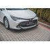 Накладка сплиттер на передний бампер на Toyota Corolla XII Hatchback / Touring Sports